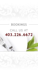 Bookings Call us at 403.545.6767